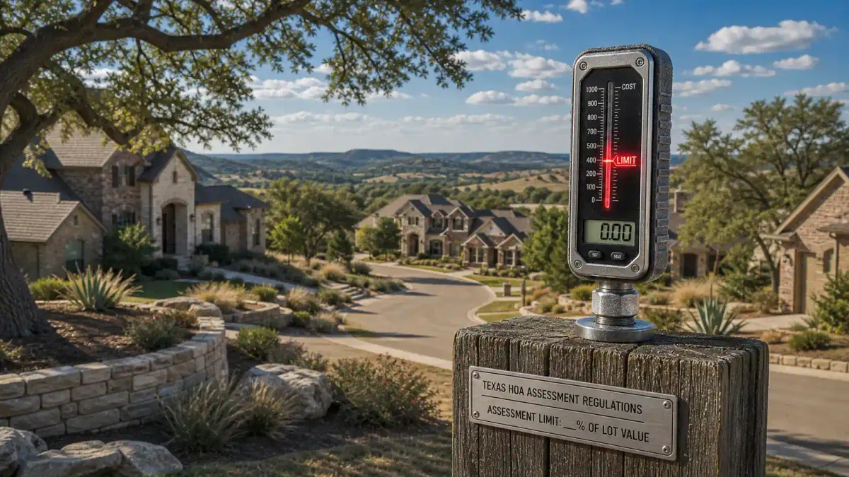 Texas HOA Assessment Limits