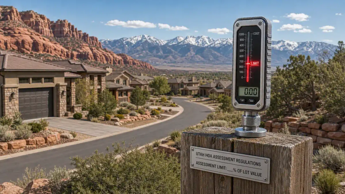 Utah HOA Assessment Limits