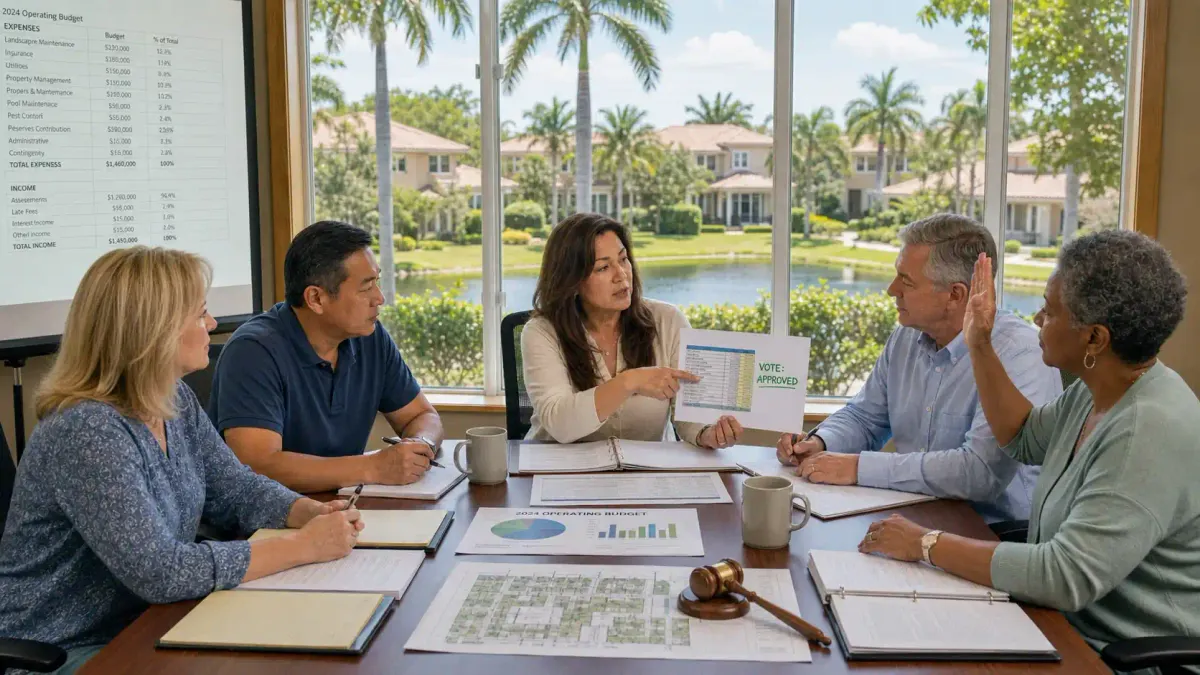 Florida HOA Budget Approval