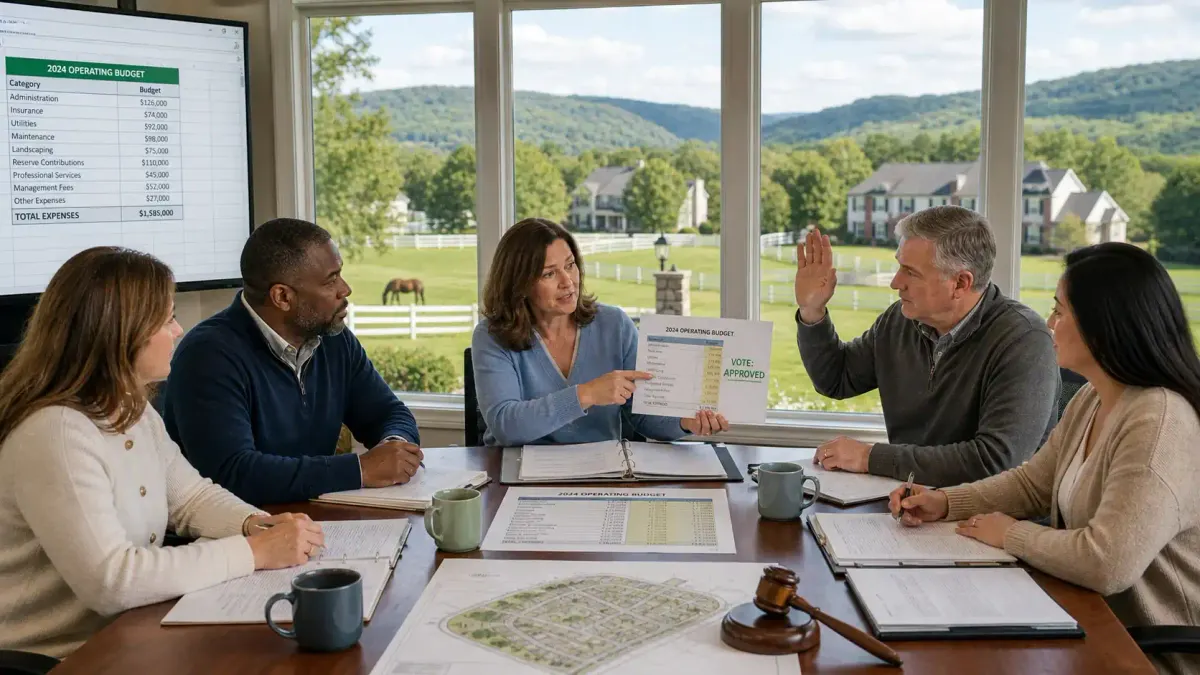 Kentucky HOA Budget Approval