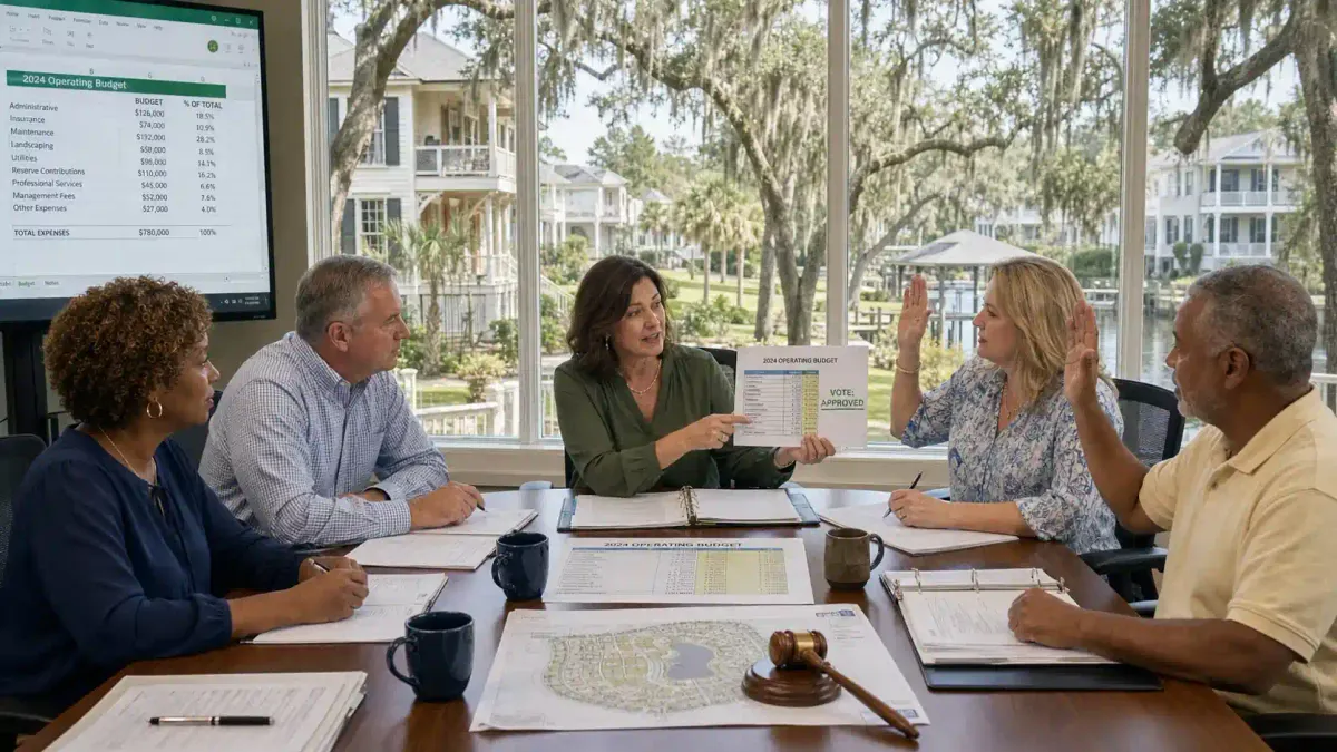 Louisiana HOA Budget Approval
