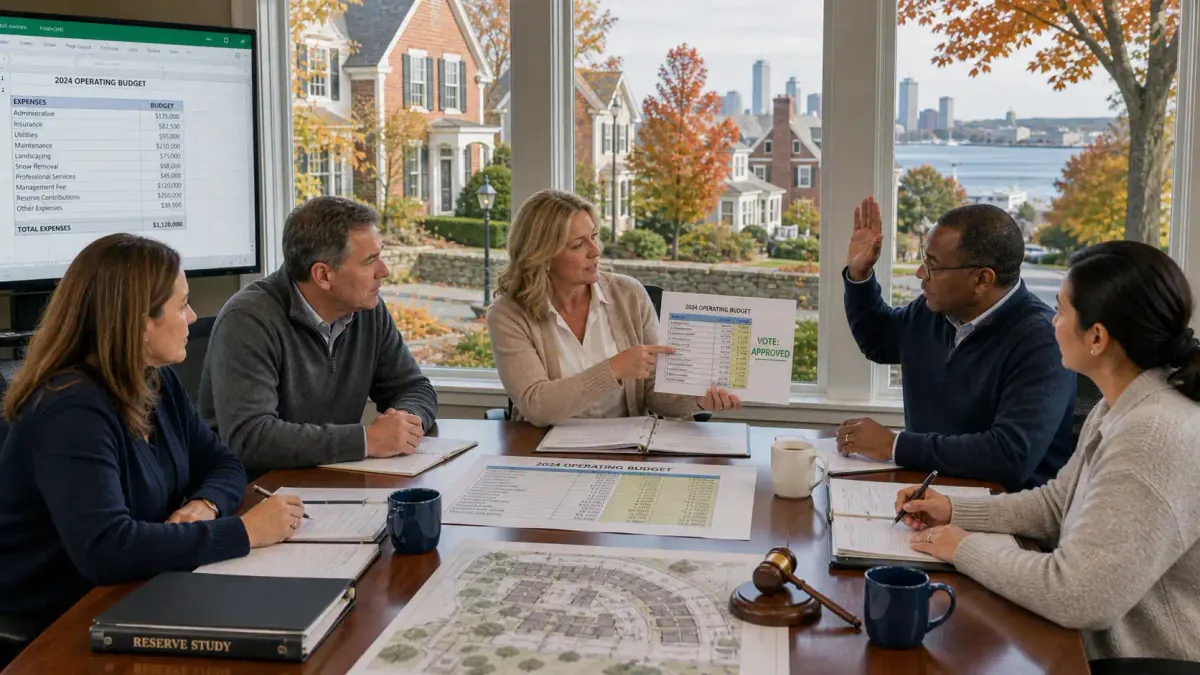 Maryland HOA Budget Approval