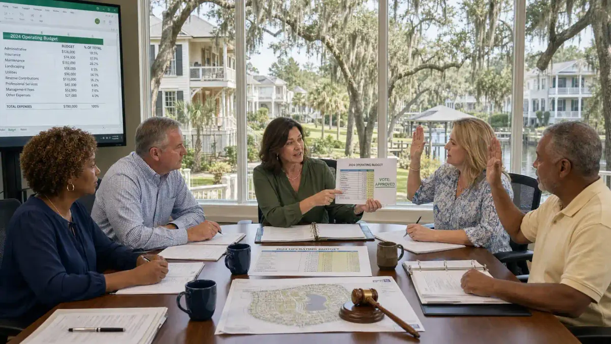 Mississippi HOA Budget Approval