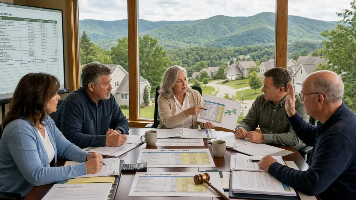 North Carolina HOA Budget Approval