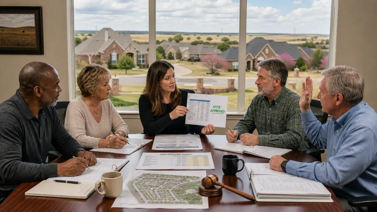 Nebraska HOA Budget Approval