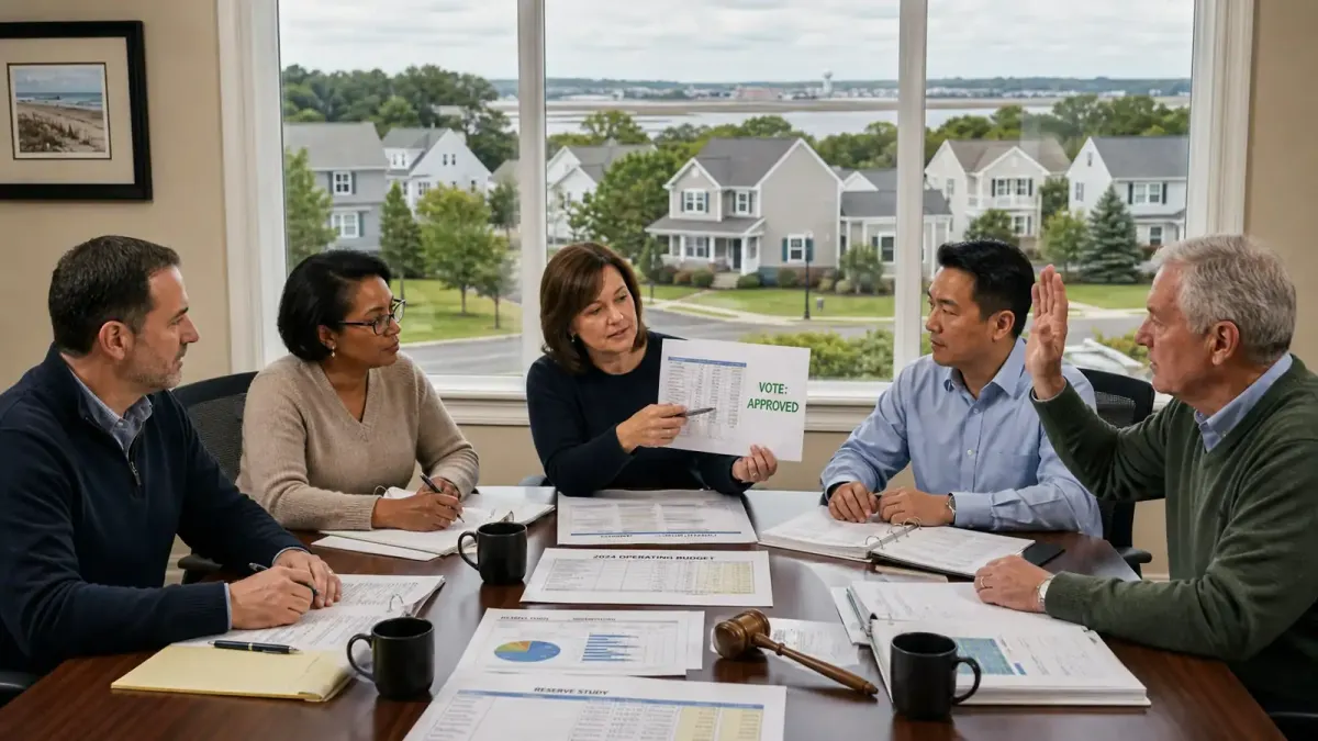 New Jersey HOA Budget Approval
