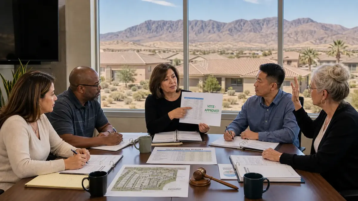 Nevada HOA Budget Approval