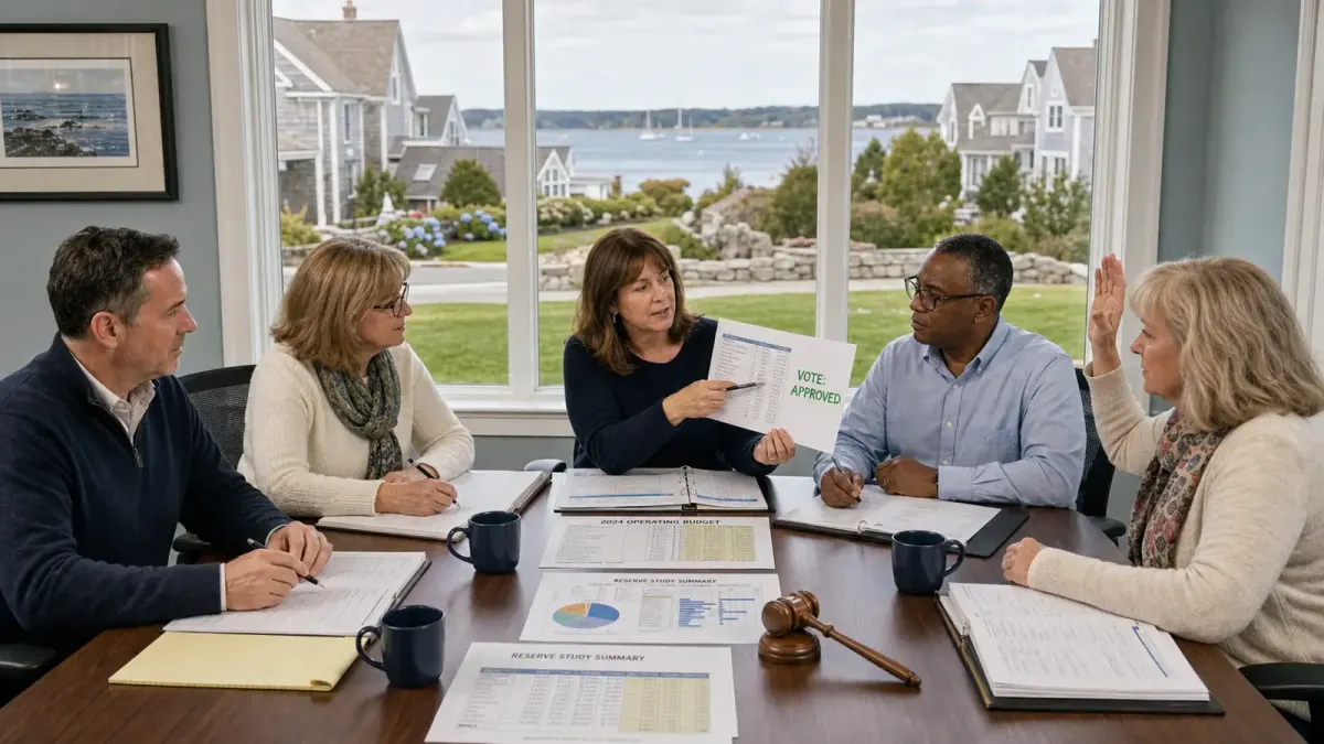 Rhode Island HOA Budget Approval