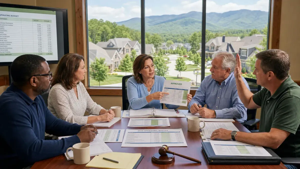 Tennessee HOA Budget Approval