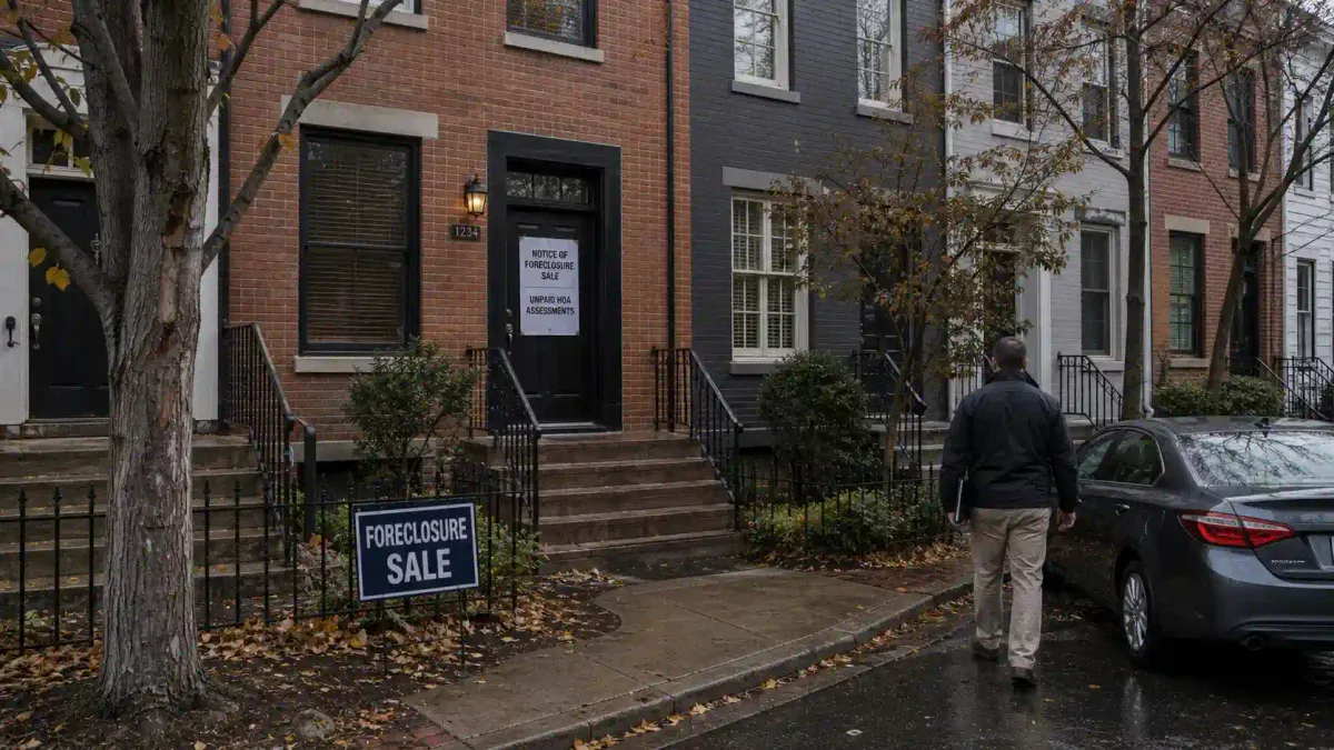 District of Columbia HOA Foreclosure