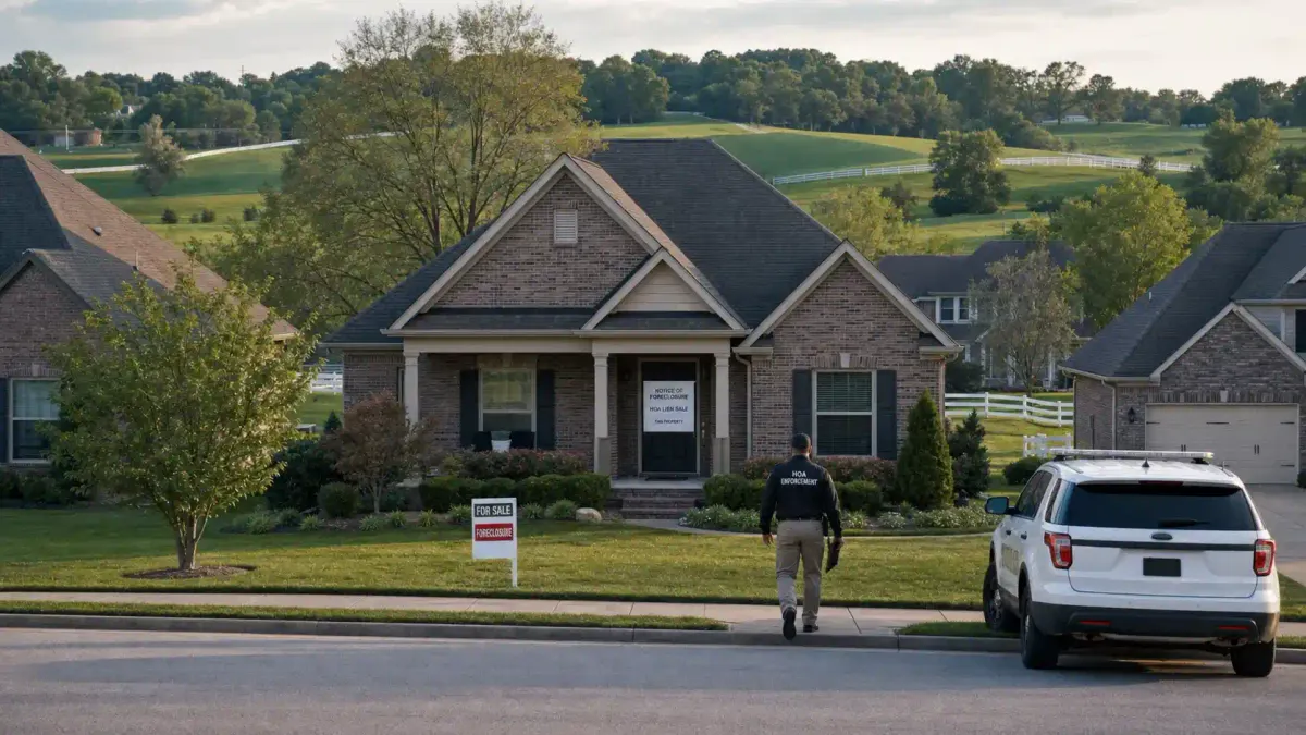 Kentucky HOA Foreclosure