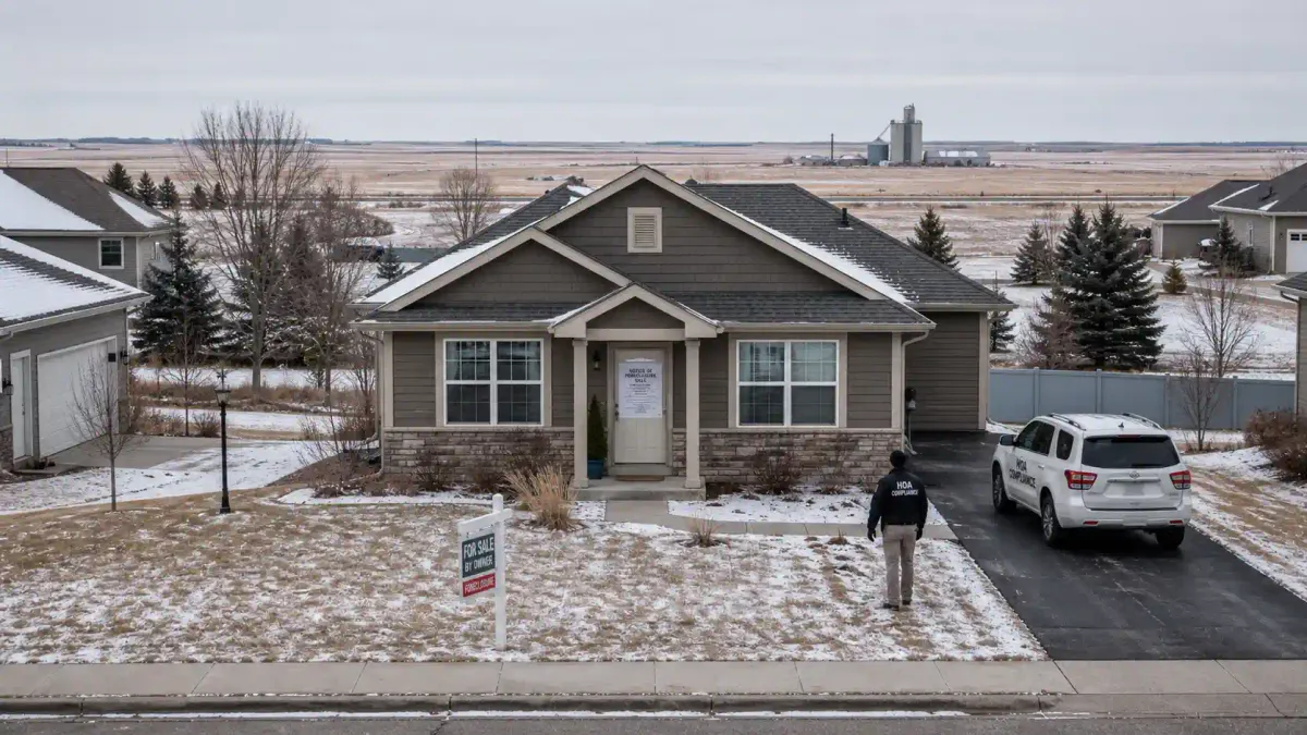 North Dakota HOA Foreclosure