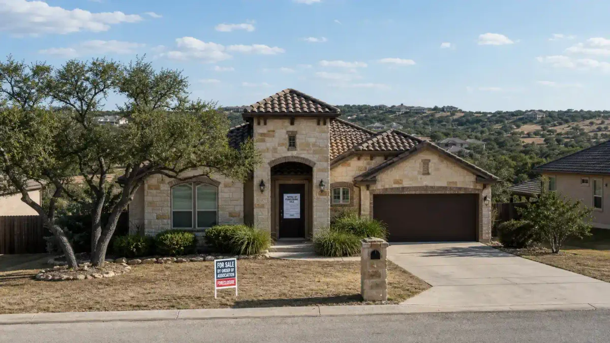 Texas HOA Foreclosure