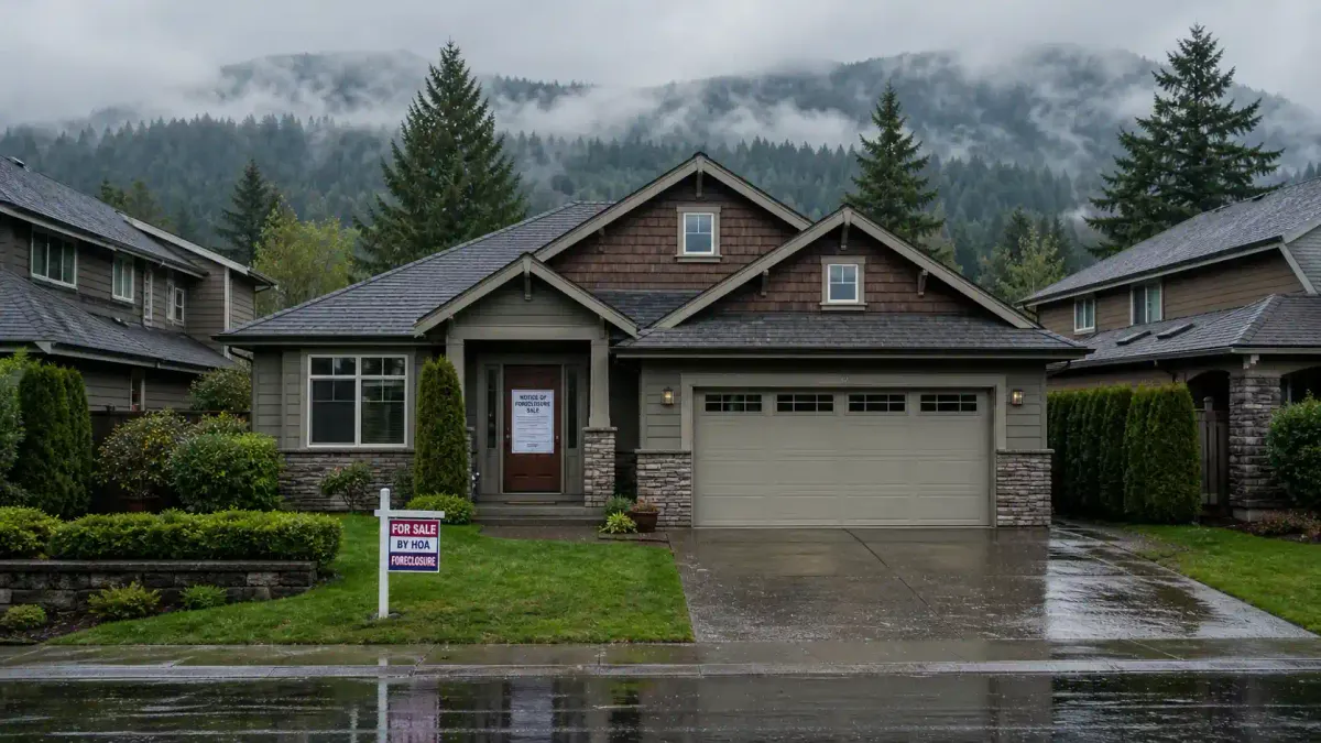 Washington HOA Foreclosure