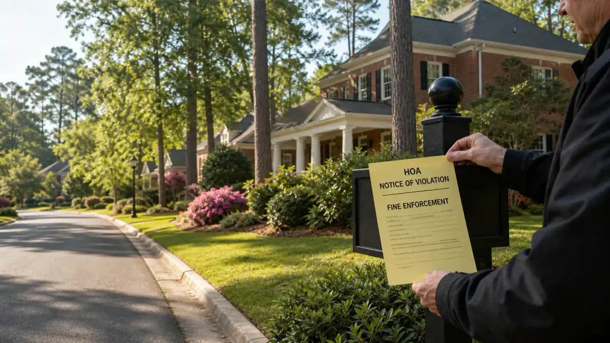 Alabama HOA Fining Authority
