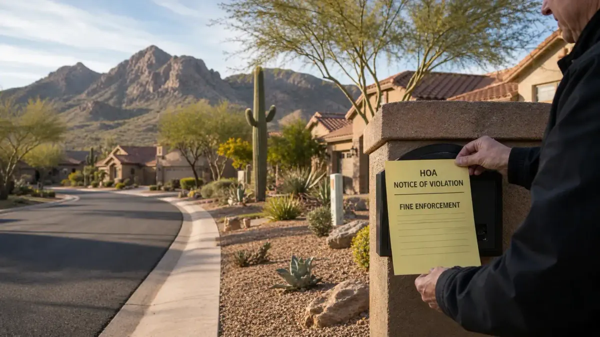 Arizona HOA Fining Authority