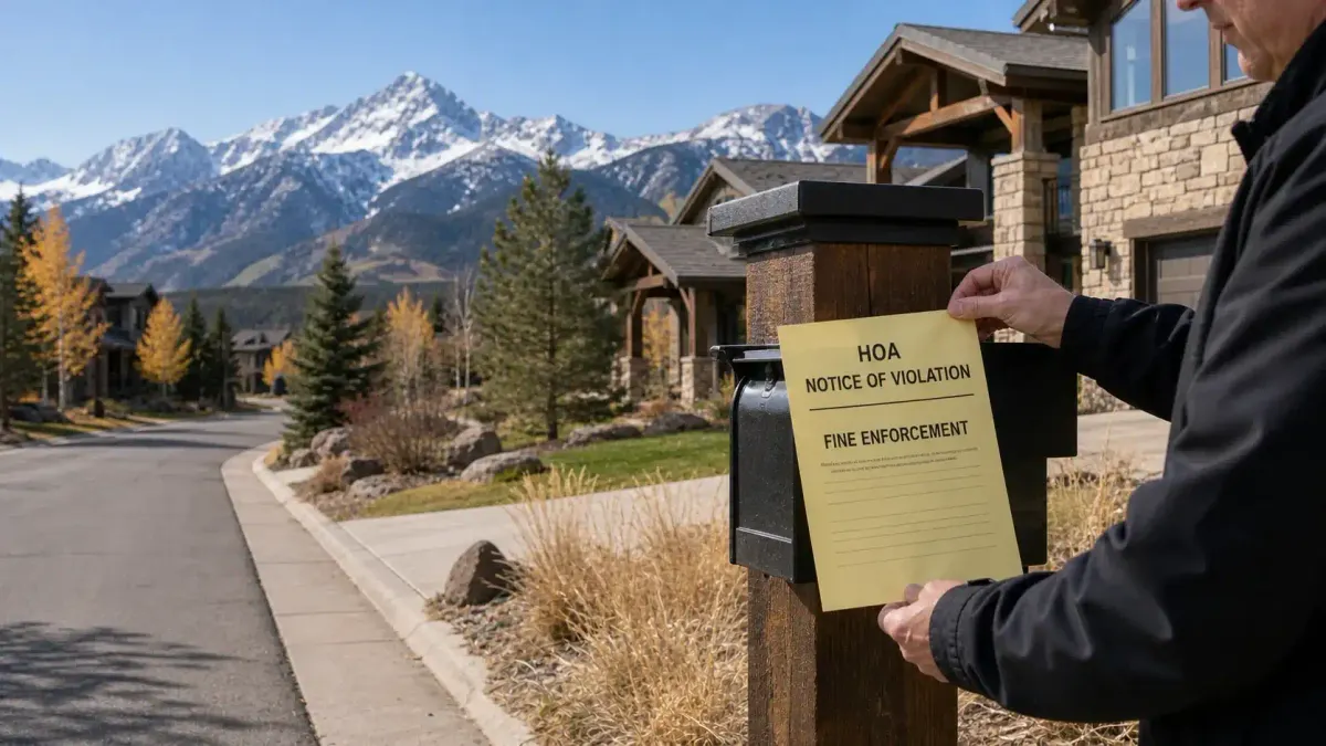Colorado HOA Fining Authority