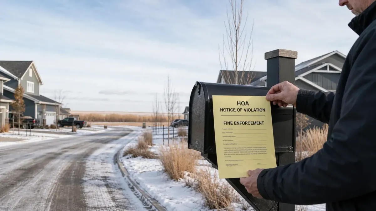 Iowa HOA Fining Authority