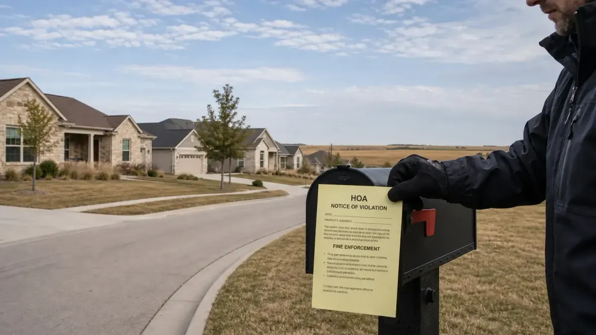 Kansas HOA Fining Authority