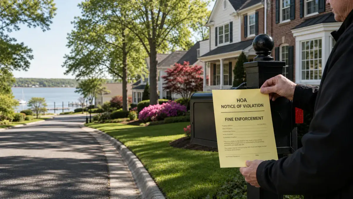 Maryland HOA Fining Authority