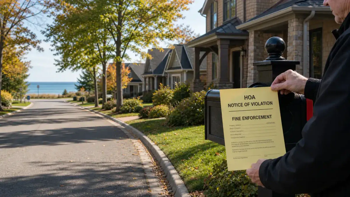 Michigan HOA Fining Authority