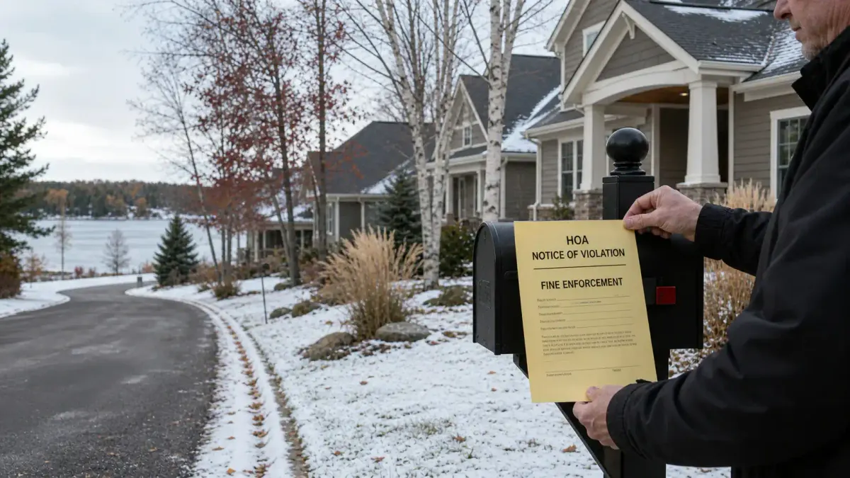 Minnesota HOA Fining Authority