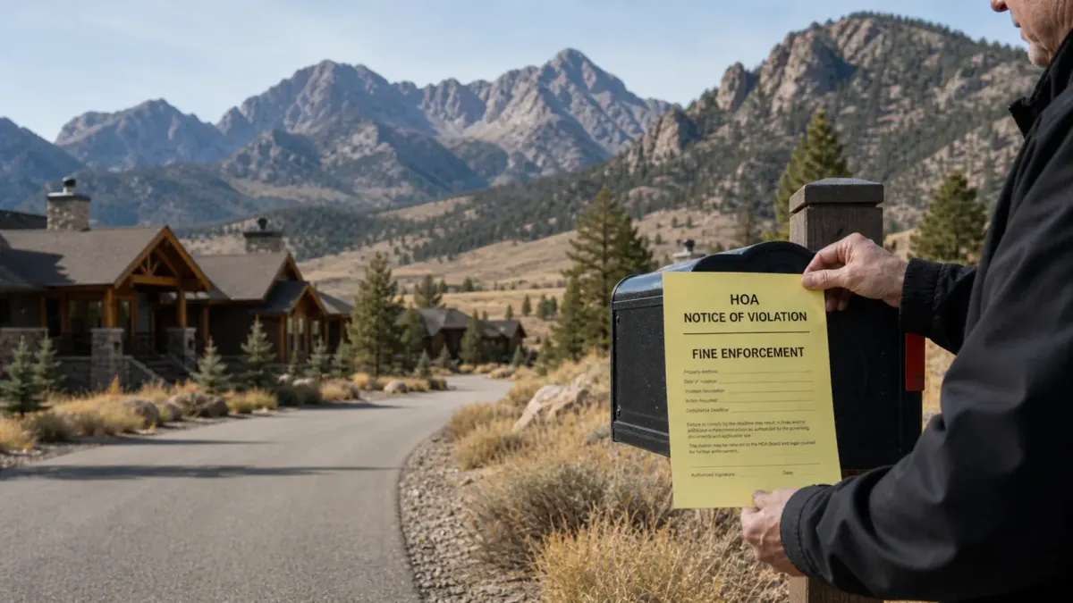Montana HOA Fining Authority