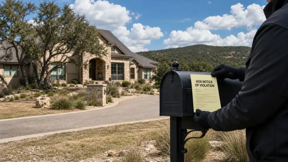 Texas HOA Fining Authority