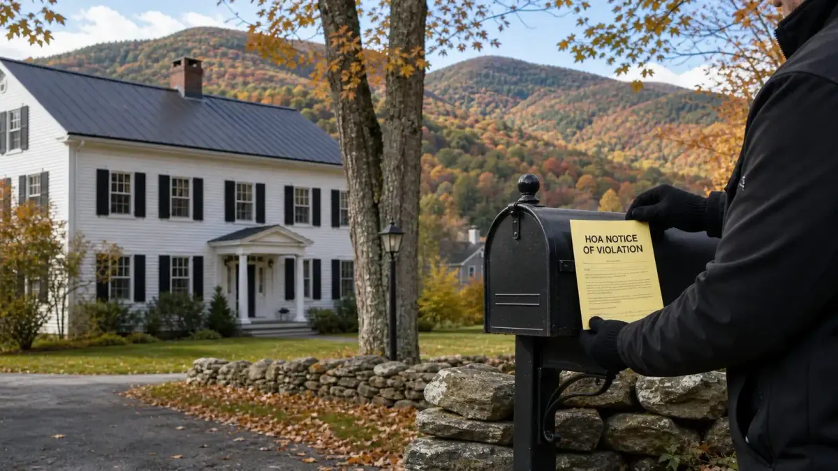 Vermont HOA Fining Authority