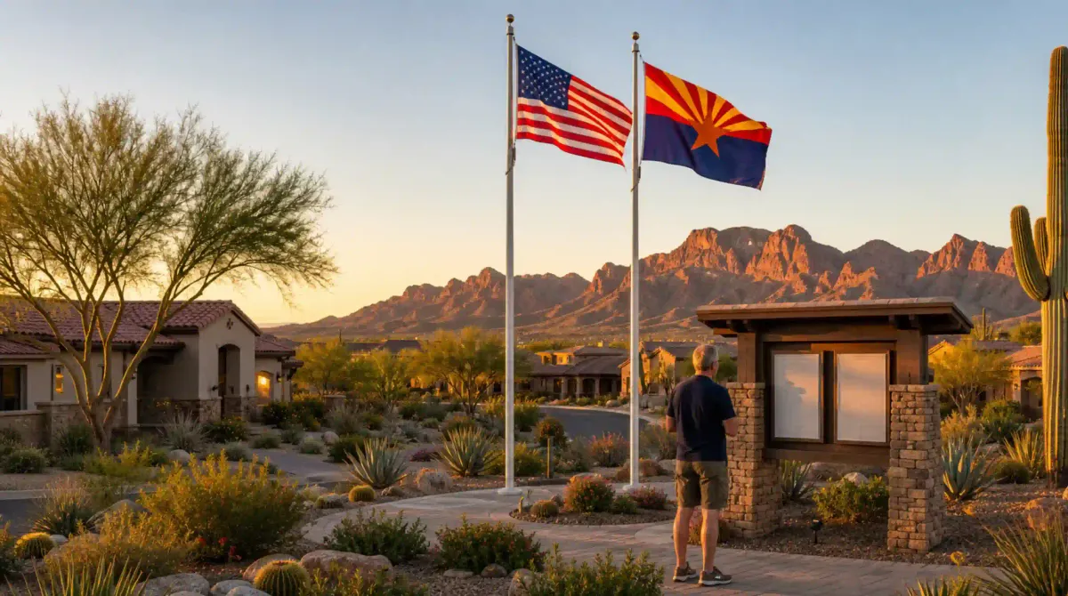 Arizona HOA Flag Display