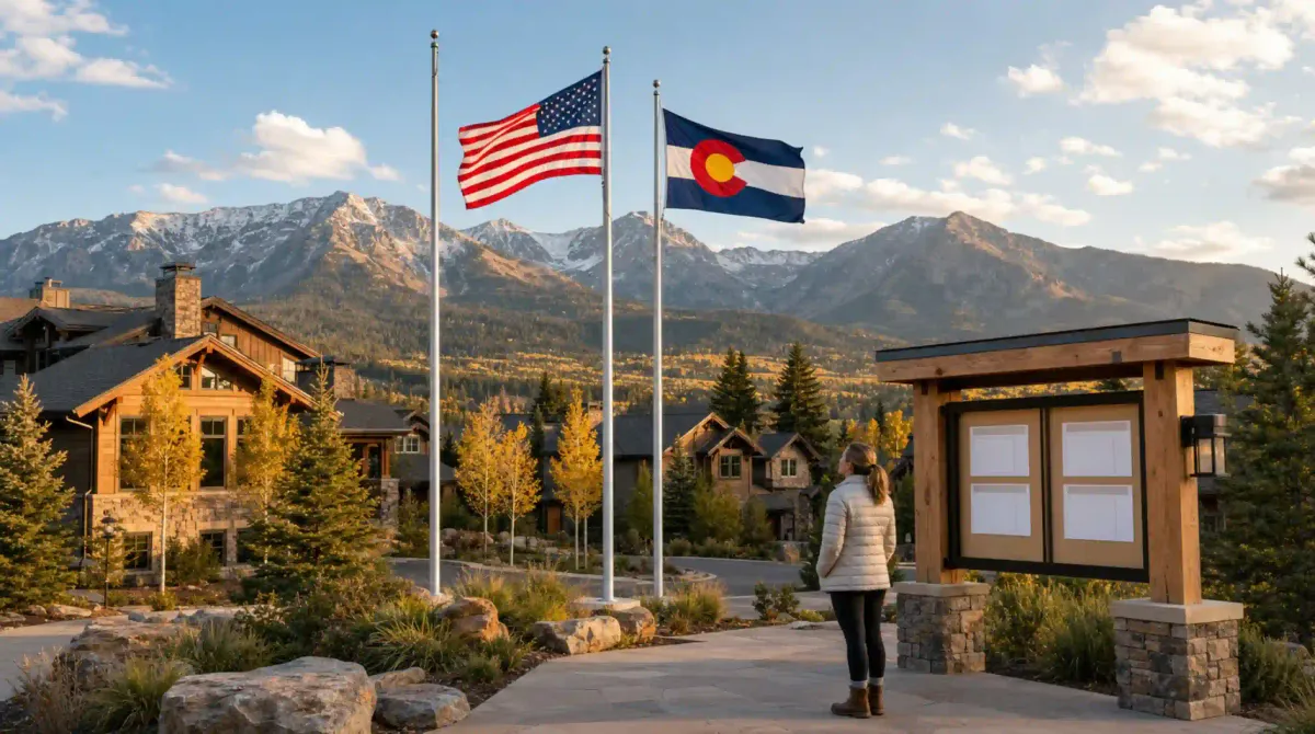 Colorado HOA Flag Display