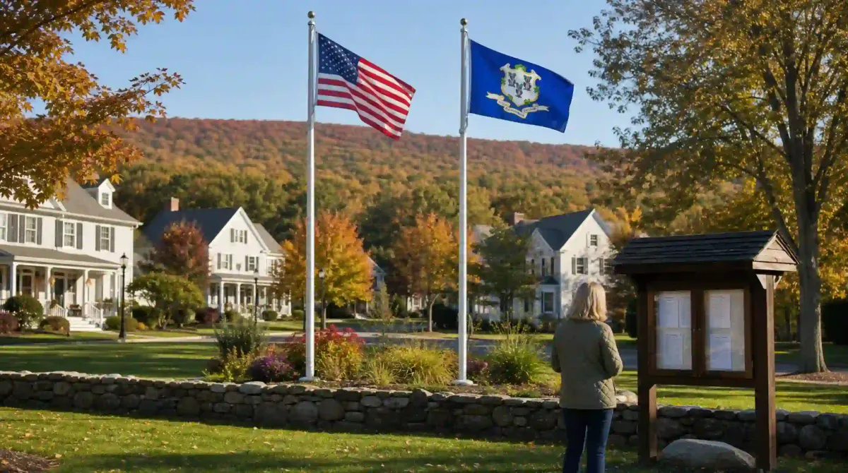Connecticut HOA Flag Display