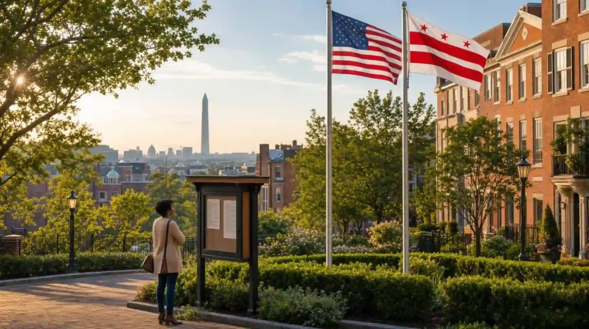 District of Columbia HOA Flag Display