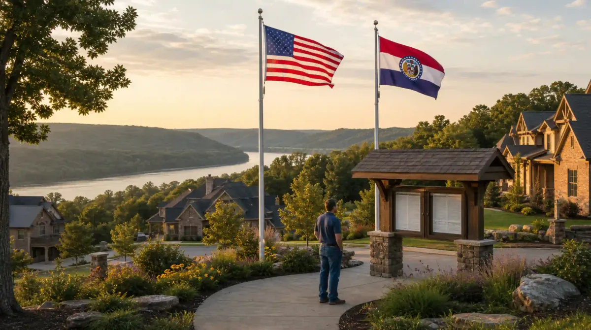 Missouri HOA Flag Display
