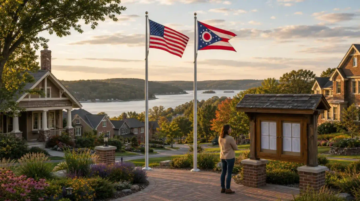 Ohio HOA Flag Display