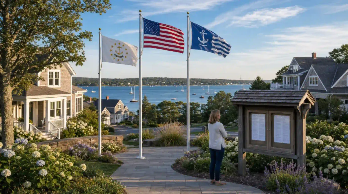 Rhode Island HOA Flag Display