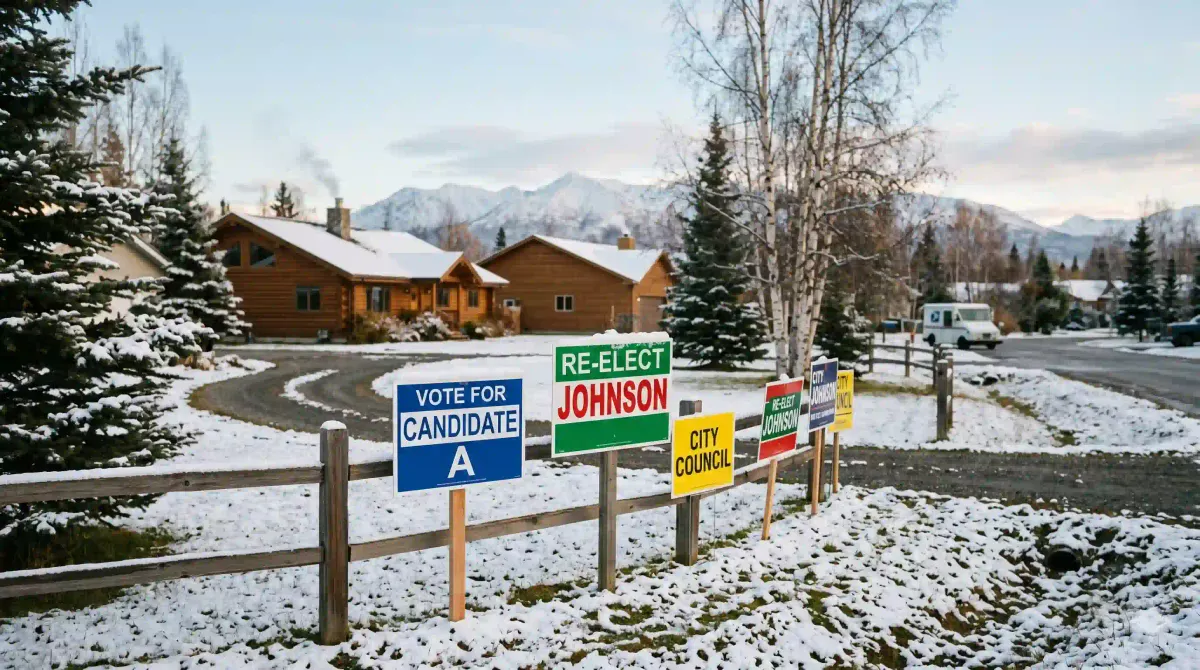 Alaska HOA Political Signs
