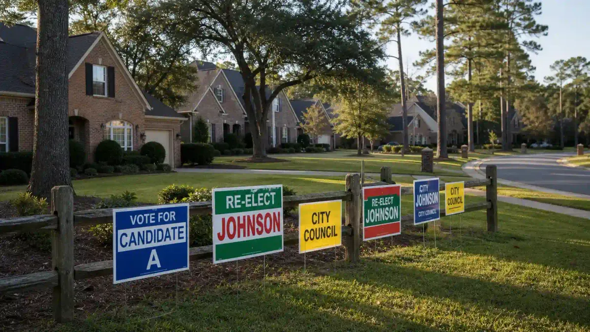 Alabama HOA Political Signs