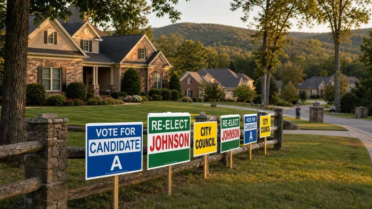Arkansas HOA Political Signs