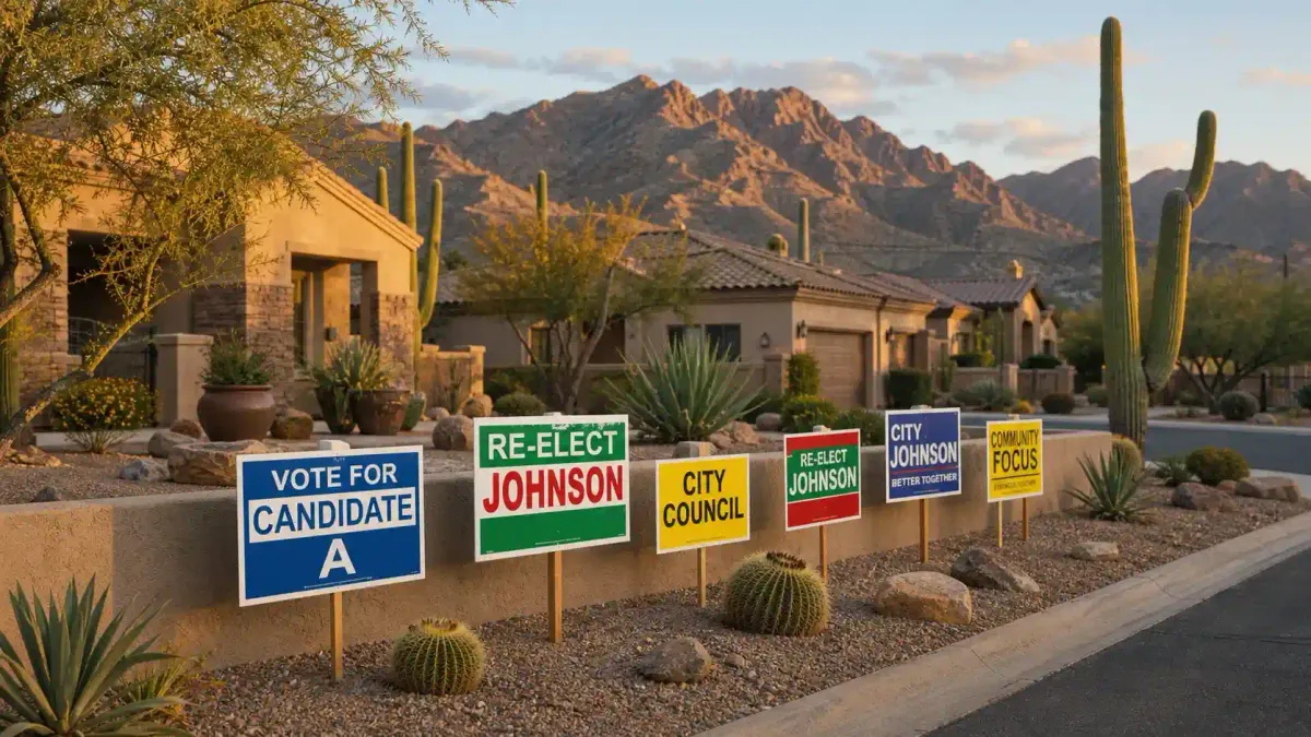 Arizona HOA Political Signs