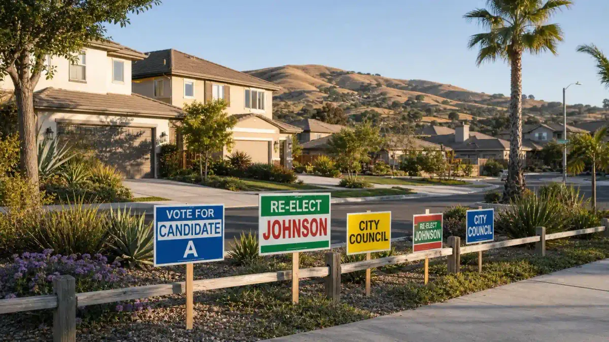 California HOA Political Signs