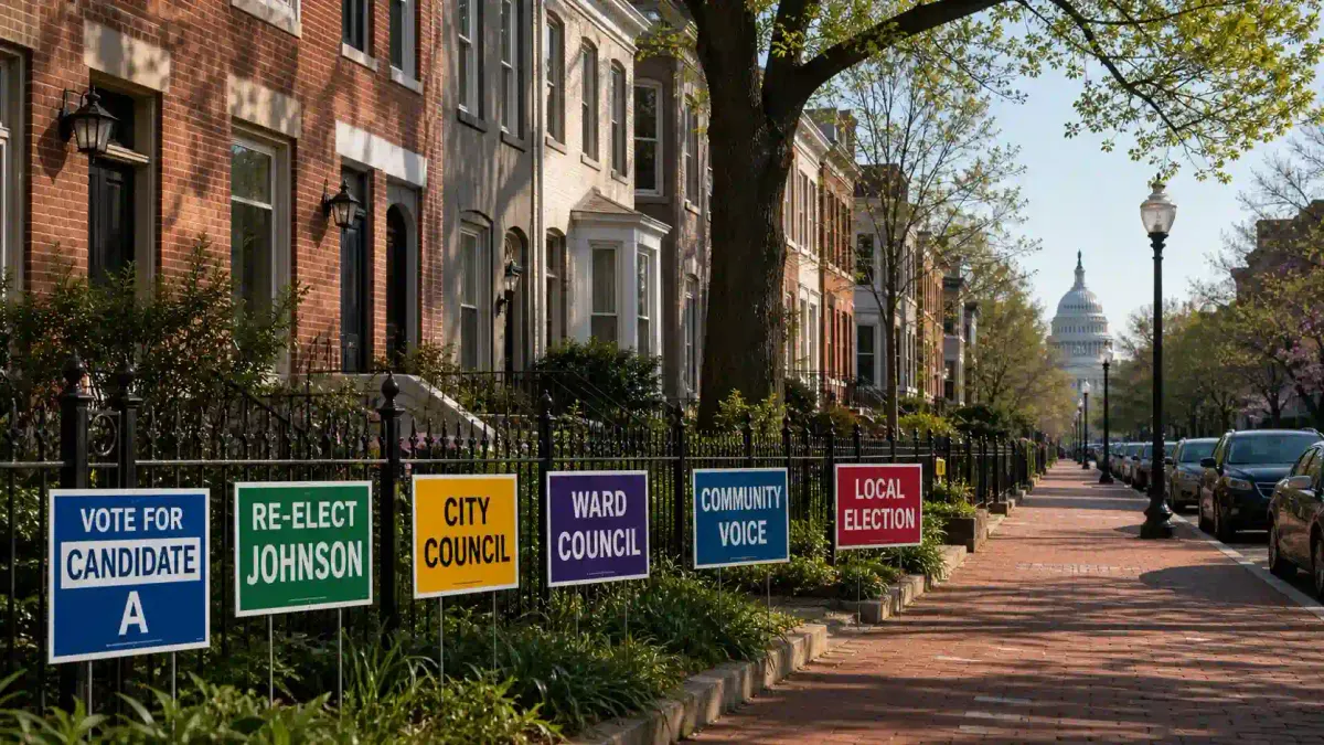 District of Columbia HOA Political Signs