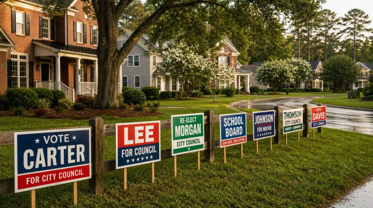 Georgia HOA Political Signs