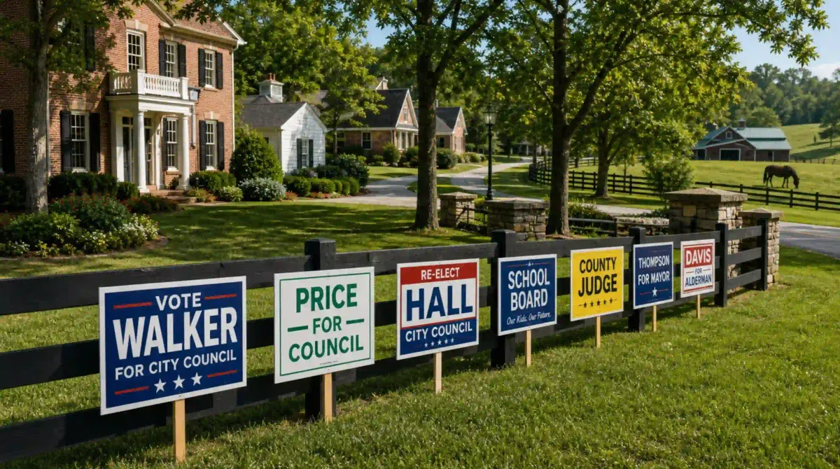 Kentucky HOA Political Signs
