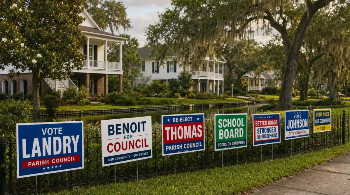 Louisiana HOA Political Signs