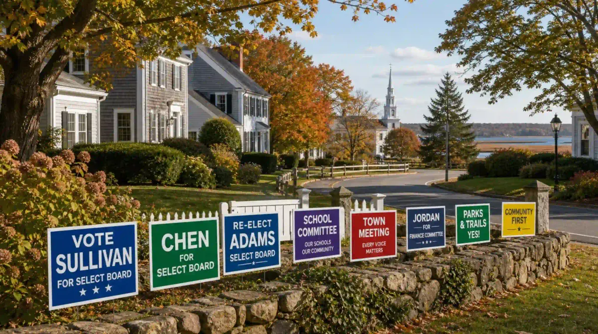 Massachusetts HOA Political Signs