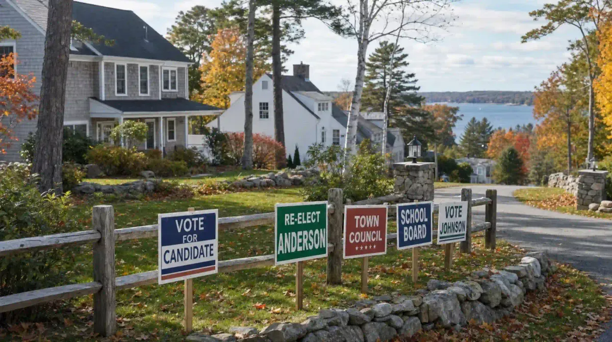 Maine HOA Political Signs