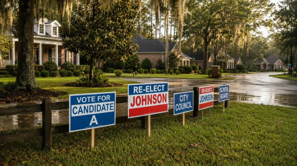 Mississippi HOA Political Signs