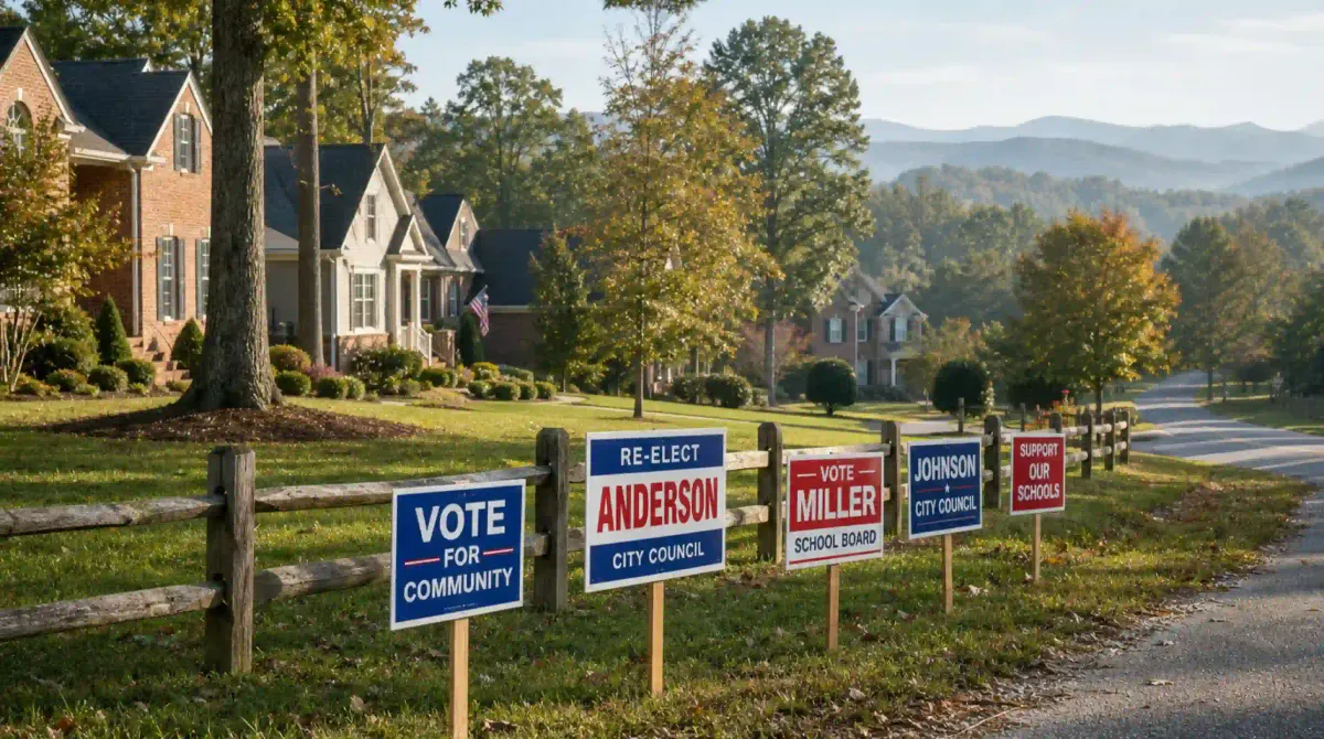 North Carolina HOA Political Signs