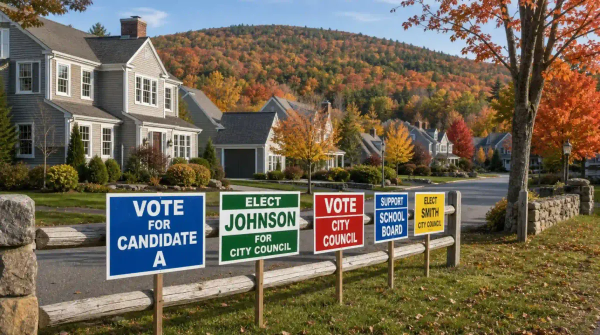 New Hampshire HOA Political Signs